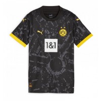 Camisa de Futebol Borussia Dortmund Equipamento Secundário Mulheres 2023-24 Manga Curta
